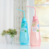 Japanese multi-meat water kettle long mouth squeeze dripper gardening watering pot elbow small desktop potted sprinkler