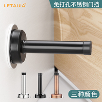 Door top non-perforated anti-collision rubber extended door stop anti-collision door top glass door toilet anti-theft door door