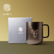 Chiya special animal elk send men Mug Coffee Cup Nordic creative personality trend birthday gift