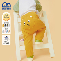 Mini Balara Baby Pants Boy Spring Autumn Baby Casual Pants Children Fart Pant Pants Sport Pants