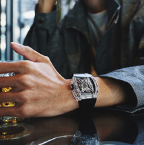 Strong Son Richard Watch Male Mens Mechanical Watch Wormhole Concept Tritium Gas Top Brands Nameplate Wave