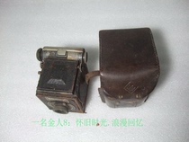 Old object PILOT 6 old camera with original leather case old Shanghai nostalgic can be collected decorative props display