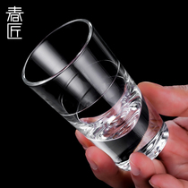 100ml two or two glass glass white wine set wine cup bullet cloud Cup household wine dispenser white glass cup