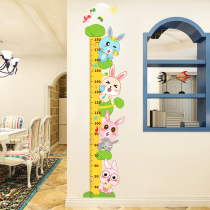 Childrens room Measurement ruler Baby cartoon Animals Body High Wall Stickers Kindergarten Wall Deco wall Painted Wall paper Self-adhesive