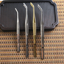 Thickened 304 stainless steel tea clip metal tweezers tea clip kung fu tea set clip tea cup clip tea ceremony spare parts