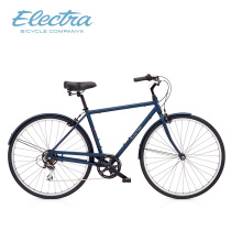 Electra mens bicycle 28 inch bar Loft retro model variable speed adult pedal bicycle city transport