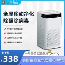 Xiaomi has a product air purifier for home formaldehyde removal smart indoor small desktop smoke removal negative ion purifier