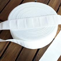 Cloth package full hook curtain new products with curtainhead fixed white whole roll curtain belt decoration belt