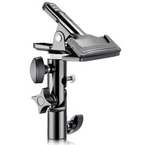Neur reflector background clip (black) studio heavy metal gripper strong and durable