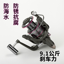 Luya spinning wheel 18-axis all-metal stainless steel fishing wheel raft fishing wheel long-distance sea pole throwing wheel micro