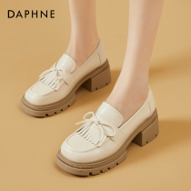 Daphne thick Delu Footwear Summer girl 2022 new high heel shoes su shoes with a shoe of thick heel small heel