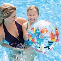 Toy children inflatable ball plastic ball ocean ball color water beach water polo early education swimming water polo children