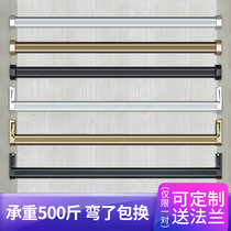 Wardrobe clothes bar thickened custom wardrobe cabinet inner crossbar hanger Rod clothes pole wardrobe hanging rod