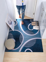 Door mat entry door mat entrance carpet doormat foot mat rub soil light luxury entrance door entry home non-slip absorbent mat