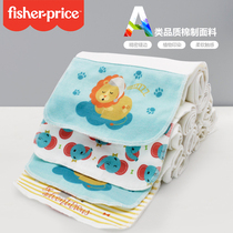 Fisher Sweat Scarves baby Pure cotton Sweat Scarves Baby Boy Pads Back Towels Full Cotton Nursery Sweat Towels big male and female children