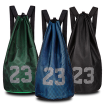 Basketball bag Mens basketball bag Training bag Multi-functional backpack storage bag net pocket Football childrens sports bag