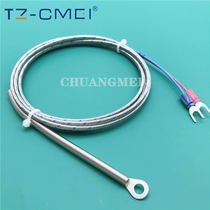 K-type temperature sensor Folding multi-strand thermocouple CMT-TP patch thermocouple Round hole installation J-type thermocouple