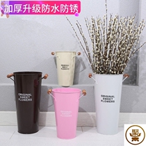 Deep water flower flower shop display flower wake barrel 50cm Korean white acrylic 40cm cm cm