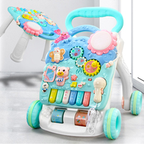 Childrens multi-function early education game table 6 months educational baby toy Toddler baby 1-3 years old toddler trolley