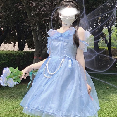 taobao agent Genuine summer small princess costume, dress, Lolita style