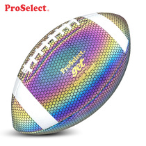 proselect Specially selected Rugby No 9 Adult Standard game American football reflective luminous creative gift