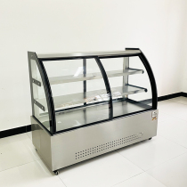 Cold stone cold dish cabinet small dish cabinet three-layer horizontal la carte refrigerated barbecue display cabinet fresh fried string cooked food marinated dish cabinet