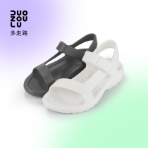 DUOZOULU walk 2021 summer new light slippers for men and women couples models summer wear fashion sandals