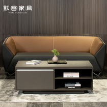 Boss Office Long Tea Table Square Tea Table President Assorted Sofa Tea Table Combinations Modern Light Lavish Simplicity