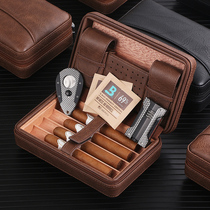 GALINER cigar box portable cigar moisturizer portable case carrying case cigar cover imported tool set
