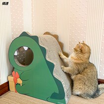 2021 Tear Grab Grinding Claws Vertical Grab Cat Toys Cat Toys Claw Wear-resistant Anti-grab Corrugated Paper Cat Supplies