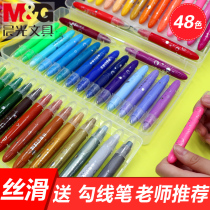 Morning light Miffy water-soluble painting stick Stationery supplies Large capacity childrens painting set Crayon kindergarten colorful stick Oil painting stick Art students do not dirty hands 12 colors 24 colors 36 colors 48 colors
