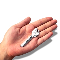 Folding knife outdoor mini knife portable EDC combination multifunctional keychain knife tool bottle opener screwdriver