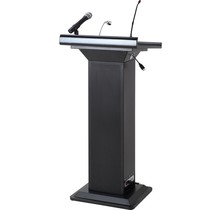 Multimedia podium speech desk school company conference host microphone audio desk desk