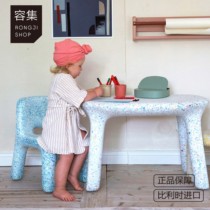 Rong Ji imported childrens table desk learning desk writing table home environmental protection Belgian ecoBirdy official authorization