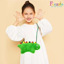 Funzzie childrens doll kindergarten handmade DIY material bag sewing gift 6-10 years old dinosaur Monster bag
