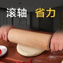 Oversized hammer rolling pin Commercial pastry hammer roller thickened wood oil hammer Movable rolling pin Baking removable
