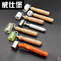 Adhesive Wallpaper Wall Paper Special Tool Stainless Steel Press Wheel Handle Seam Flat Press Wheel