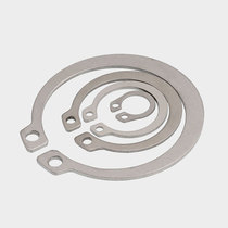 304 stainless steel A-type shaft with elastic retaining ring GB894 outer card shaft card gourd shape Φ3M4M5M6M7M8-M50