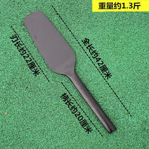 Stainless Steel Brick Knife Clay Knife Tile Knife New Masonry Wall Knife Tile Tool Round to thicken the manganese steel thickened brick-cut brick-and-mortar knife