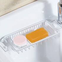 New Space Aluminum Soap Box Free Punch Balcony Holder Laundry Bathroom Cabinet Soap Rack
