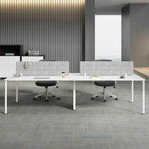 St. Aude desk simple modern staff desk office staff designer work station screen double four
