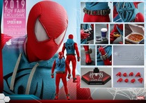 Special HotToys HT VGM34 game version video game version Scarlet Spider Man venue version