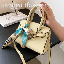 French Sandro Ifashion portable small bag women 2021 New Joker Kelly bag shoulder shoulder bag