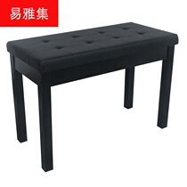 Solid wood double piano stool single piano stool with book box stool electronic piano stool childrens piano chair