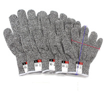 Child cutting 5 gloves - woodworking DIY kitchen - resistant to cutting and sculpted work gloves - fly kite gloves