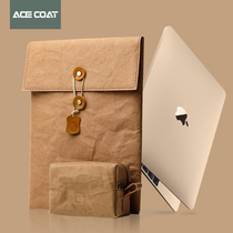 ACECOAT Laptop Bag for Apple Macbook Liner Bag Pro16 Kraft Paper Air13 3 female 14 inch Huawei portable Mac Lenovo Xiaoxin 15 