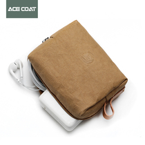 ACECOAT digital storage bag for Apple computer laptop power cord charger mouse case Huawei Lenovo power bank headset data cable carrying case mac accessories storage bag