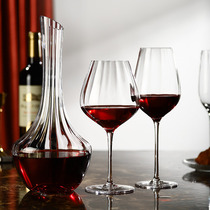 Handmade crystal glass wine set home wine glass large burgundy goblet Champagne Cup