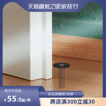 Solan invisible door suction strong magnetic suction bedroom door anti-collision door suction indoor floor door door stop toilet door touch