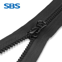 SBS open zipper 5 jacket plastic steel zipper down jacket zipper closure zipper head
